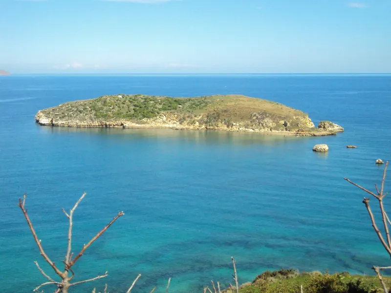 The island of Karga off Almyrida Bay is a natural habitat of many different species of bird