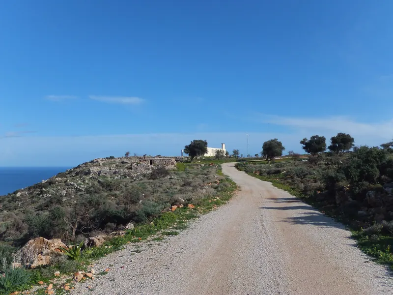 The last part of the long and winding road that leads to our door